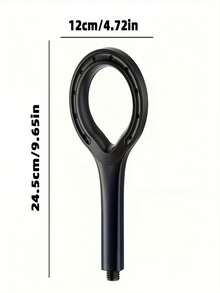 1pc High Pressure Water-Saving 60% Effective Handheld Shower Head, Starry Design - Wall-Mounted ABS Resin, 220% Water-Saving, Durable & Easy To Clean, Suitable For Bathroom, Camping, Travel, Shower, Unique Star Pattern, Easy-Clean Material - Multicolor - View 7