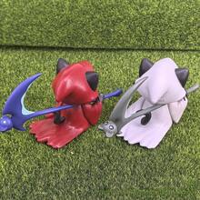 最新款酷炫猫咪玩具摆件，盲盒HMA小猫咪手持死神镰刀，6件套死神花猫摆件套装