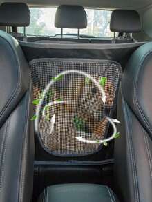 Waterproof Car Seat Cushion For Pets, 4-In-1 Detachable Zipper Dog Mat - Grey - View 3