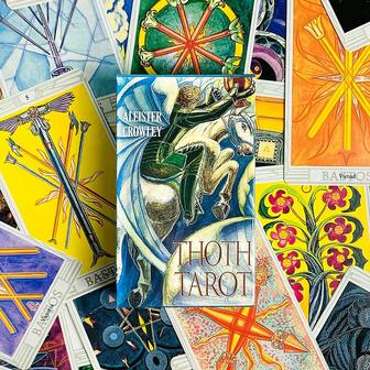 78-delars mystiskt tarotkortset med komplexa symboliska betydelser, lämpligt för vuxna samlare och erfarna tarotutövare