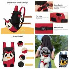 Dog Backpack - Medium + 02 - View 1