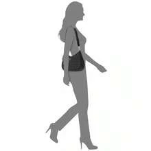 Guess Noelle II Small Top Zip Shoulder Bag |  | Women Shoulder Bags - 煤炭標誌 - 查看 5