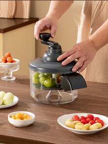 Hand-Cranked Fruit & Vegetable Peeler, Home Kitchen Fruit Skin Remover, Grape Peeler For Fruit Shops - Multicolor - View 6