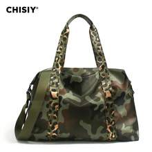 Original New Product Camouflage Green Tote Bag, Color Contrasting Splicing Large Capacity Handbag, Sports Bag, Fitness Bag, Travel Bag, Halloween Christmas Gift Suitable For Work, Vacation, Travel, Shopping, Daily Party Activities, Music Festivals, Autumn And Winter Collection - ngụy trang màu xanh lá cây - Xem 7