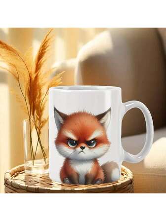 1 pieza Taza de café de cerámica con proverbio árabe de 11 onzas - Taza reutilizable aislada de boca ancha con diseño vibrante en rojo y negro, solo lavar a mano, ideal para bebidas calientes/frías, regalo perfecto para el Día de San Valentín, Pascua, Ramadán, taza versátil para bebidas, taza de café