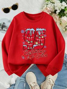 Disney Christmas Element Racing Cars  Pattern Print, Warm And Soft Autumn And Winter Boys' Hoodie, Suitable For Shopping And School Wear, Perfect As A Christmas Gift. - Đỏ - Xem 2