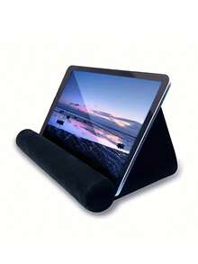 1pc Tablet Stand Designed For Bed Use, 1pc G-Shaped Pillow Stand For Reading Or Watching, 1pc Multi-Functional Pillow Stand For E-Readers, 1pc Universal Phone Holder For Sofa Or Car, 1pc Book Pillow For Comfortable Reading Experience In Bed - Multicolor - View 6