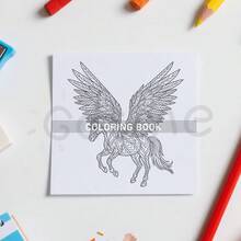 GDTME Un bellissimo libro da colorare con cavalli, adatto per il Ringraziamento, il Capodanno, il compleanno, il ritorno a scuola, il Ramadan e altre occasioni. Può essere regalato a famiglia, amici, persone care e adolescenti. La copertina utilizza materiale perlato, le pagine interne sono spesse e le dimensioni sono 20 x 20 cm. Un ottimo regalo per la Festa della Mamma e la Festa del Papà. - TL-391 - Visualizzare 4