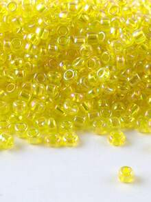 GO2CJBEADS DIY串珠工艺材料 10克手链珠 多色 2毫米圆形玻璃珠，用于珠宝制作