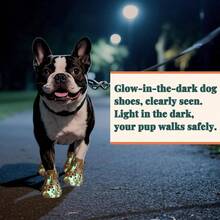 Dog Shoes Hot Summer Pavement, Dog Shoes Large Dogs, Waterproof Dog Boots Paw Protectors, Non - Slip Dog Rain Booties, Easy Clean Sandals Beach Brown Size 10 - 棕色 + #10(寬度 2.756 英吋),適用於 75-93 磅的貓. - 查看 5