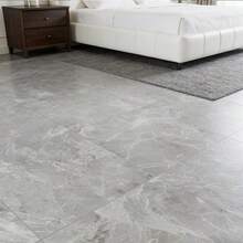 MORCART Peel-And-Stick Floor Tiles - 10 Pieces, 30cm X 30cm Vinyl Flooring - Removable Self-Adhesive Tile Stickers Suitable For Bathrooms, Kitchens, Bedrooms, And Living Rooms.(Grey) - 灰色 - 查看 1