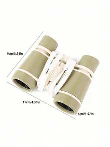 Cartoon Binoculars For Camping, Compact Folding Binoculars For Outdoor, Beginner Binoculars With Carrying Strap, Great Christmas/Back To School/Birthday Gift For Camping, Travel, Sightseeing
