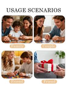 1 Túi Ghép Hình Tùy Chỉnh Từ Ảnh Và Hình Ghép Khổng Lồ, Hình Ghép Trống Hình Chữ Nhật và Hình Trái Tim, Trang Trí Gia Đình, Đồ Trang Trí Ghép Hình Tùy Chỉnh, Tranh Ghép Trống In Thủ Công - Quà Tặng Ngày Valentine, Quà Kỷ Niệm, Quà Sinh Nhật, Quà Tặng Ngày Lễ, Ghép Hình Tùy Chỉnh Cho Sinh Nhật, Đám Cưới, Gia Đình, Ngày của Cha, Lễ Tốt Nghiệp, Lễ Tân Gia Đình, Trang Trí Nhà Cửa, Phòng Khách - Nhiều màu 3 - Xem 7