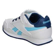 REEBOK | Reebok Royal Classic Jogger 3.0 Sneakers da bambino – Sneakers bianche e blu – Chiusura con  e lacci – Punta rinforzata – Massimo supporto – Comode – Modello 100209451 - Bianco - Visualizzare 5