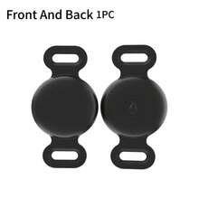 iDestry For Airtag Dog Collar Holder For Airtag Dog Tracker GPS Tracking Accessories Anti-Lost Silicone Case Double Ear Waterproof For Pet Cat Dog Collars Just A Protective Cover