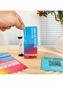 Funny Music Cards: Misheard Music Vibrant Card Game, Interactive Fun-Loving Group Activity – Ideal For Game Night, Parties & Family/Friends Gatherings, Must-Have For Music Lovers & Fun-Seeking Players - 音樂撲克牌(500張) - 查看 10