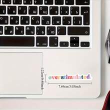 Overstimulation Stickers, ADHD Theme, Colorful, Cute And Fun, Funny , Waterproof And Weatherproof - 1個 - 查看 5