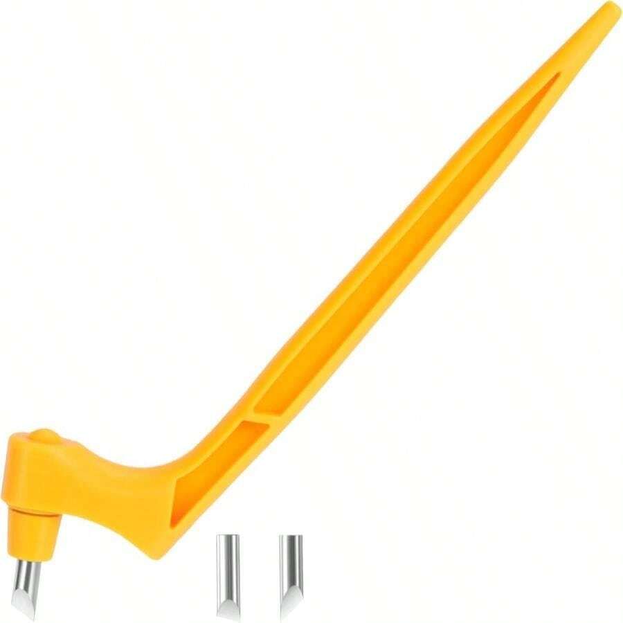 Isslly 360° Crafting Cut Tool Pen, Stainless Steel Craft Cutting Pen With 15° &Amp; 45° Rotating Blades, Precision Knife Cutting Tool For Stencils Scrapbooks DIY Crafts- Yellow - 白色 - 查看 1