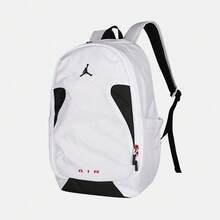 Jordan Unisex Casual Versatile Outdoor Backpack JD2613026AD-003 - White - View 2
