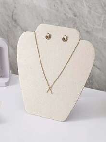 1个H型吊坠项链展示架，珠宝收纳整理架 - 彩色 - 查看 14