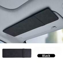 1 Car Sun Visor Extender, Anti Glare, Anti UV, Adjustable Back Clip, Suitable For Various Car Models, Car Interior Accessories - Black - View 13