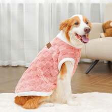 Suéter Para Perro, Chaqueta De Invierno Para Perro, Suéteres Peluche Cálidos Y Suavess Afelpado Para Mascota, Ropa Frío Mascotas, Ropa Abrigo Gato Pijamas, Chaleco De Invierno, Fácil De Poner Quitar - Verde - Ver 4