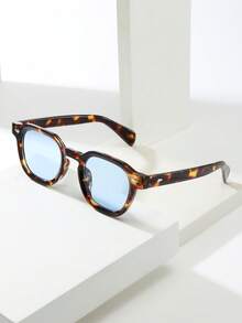Tortoise Shell Frame Blue Tablet