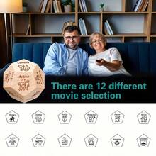 这款12面浪漫木质骰子套装，适用于饮酒游戏、情侣游戏之夜、情人节礼物和约会之夜。采用优质木材精心打造，这款多功能骰子套装是派对、聚会和私密场合的完美浪漫伴侣。 - 彩色 - 查看 7