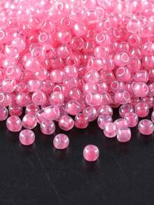 GO2CJBEADS DIY串珠工艺材料 10克手链珠 多色 2毫米圆形玻璃珠，用于珠宝制作