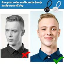 4pcs/8pcs/16pcs Expandable Waist Buttons, No Sewing Required, Detachable Cuff & Collar Extender, Elastic Waistband Adjuster, Unisex - Multicolor - View 4