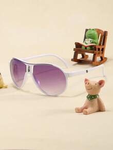 1pc Kids Y2K Fashion Frog Eye Fashion Glasses, Suitable For Decoration, Casual Wear, Street Style, Travel, Vacation, Party, Valentine's Day, Back To School, Parent-Child Matching, Love Accessories, Sweet, Eid Mubarak, Beach, Summer - Multicolor - View 13