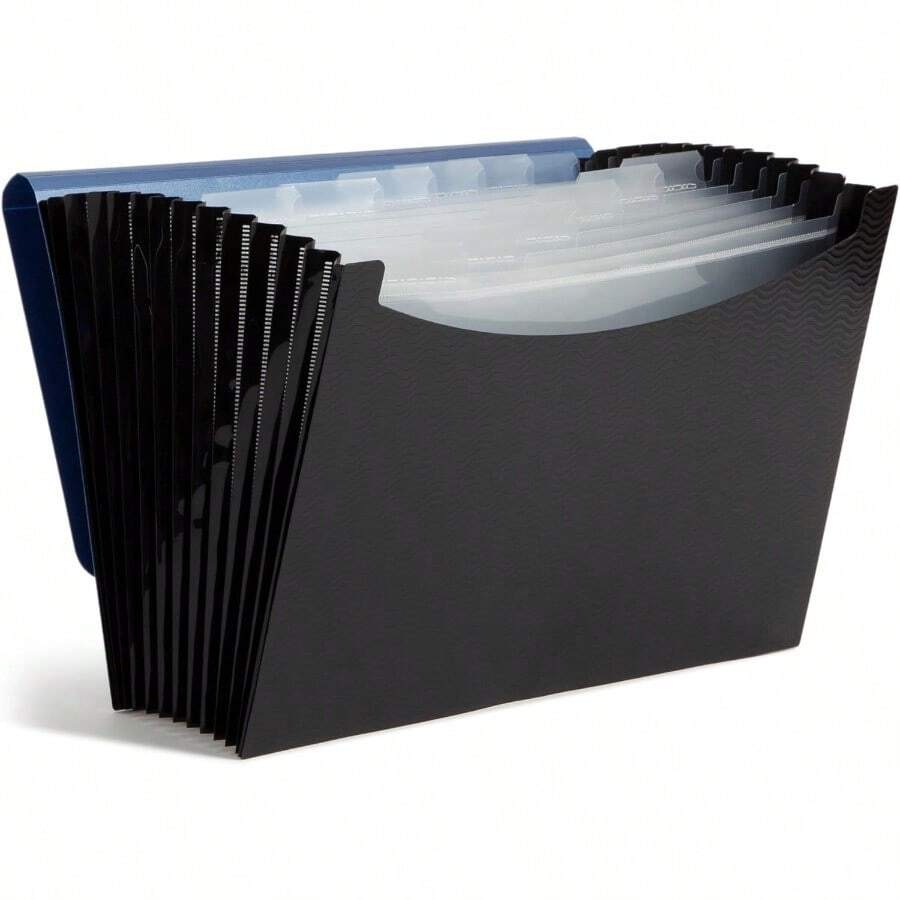 File Jackets & File Pockets - AzulNegro - View 1
