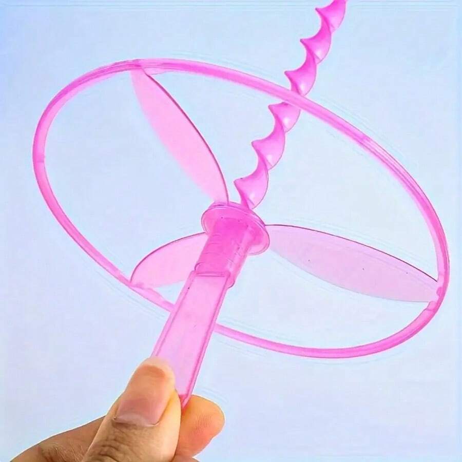 40 pièces/paquet Libellule en bambou colorée volante, jouet volant en plastique à pousser, faveurs de fête d'anniversaire, cadeaux de remplissage, couleur aléatoire (1/10/40 pièces) - Couleur aléatoire - Voir 1