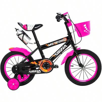 SELECTSHOP Signa Signa Bicicleta Infantil R 14 con Llantas Entrenadora Bicicleta Urbana con Canasto Y Porta Vaso Bici De Paseo Ideal para Niños de 3 a 6 Años De Entrenamiento