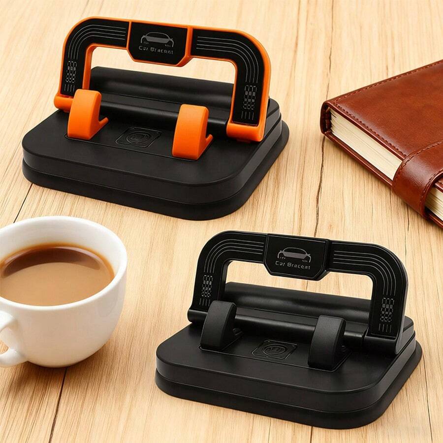 Car Phone Mount, Shockproof And Ultra-Stable, With Easy Switching Between Horizontal And Vertical Screens, Adding Convenience To Your Driving Journey! - Multicolor - View 1