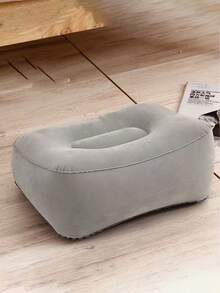 PVC Material Inflatable Foot Rest Pillow, Suitable For Airplane, Car, Bus, Travel, Flight, Train, Student Use, Foot Hammock, Leg Support - Multicolor - View 6
