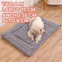 Almohadilla para perros con forro súper suave y base antideslizante. - Gris - Ver 3