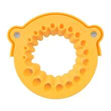 Manual Drill Bit Sharpener Jig For Angle Grinder | Fits 3-12.5mm Bits, No Electricity, Plastic Body & Quick-Release Lock (100mm)