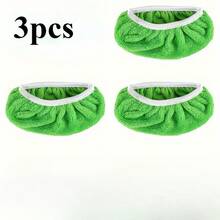3/4/6/8 Mop Replacement Pad, Available In Multiple Colors, Supports Both Dry And Wet Use, Suitable For Cleaning Indoor Floors And Daily Household Cleaning, A Must-Have For Families - 綠色 - 查看 9