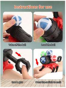 1套蜘蛛丝发射器球 蜘蛛英雄 蜘蛛丝先进科技玩具（随机发货） - 彩色 - 查看 12