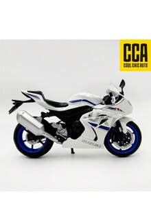 C C A 1:12 Suzuki GSX-R1000 摩托車合金模型，可站立，後輪懸吊，車把可左右轉向，附展示底座，男孩女孩玩具，萬聖節聖誕節生日禮物 - 彩色 - 查看 10