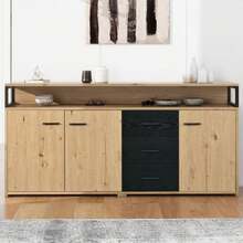 Storage Cabinets - Black Brown - View 3