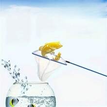 Expandable Fishing Net, Dragonfly Net, Butterfly Net, Fish And Insect Toy, Outdoor Fly Catcher. - 藍色 - 查看 4