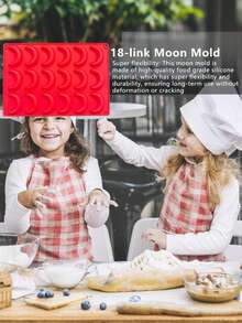 2pcs/1pc Silicone Moon & Round Shaped Molds - Perfect For Creative Chocolate And Candy Making. Silicone Candy Molds, Reusable Chocolate Molds, Silicone Material, Baking Tools, Kitchen Molds, Moon Shaped Mold, Round Mold, Cooking Accessories - Multicolor - View 11