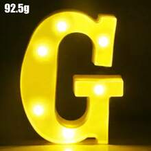 1个0-9数字LED装饰灯，适用于生日、婚礼、派对、家居、卧室装饰