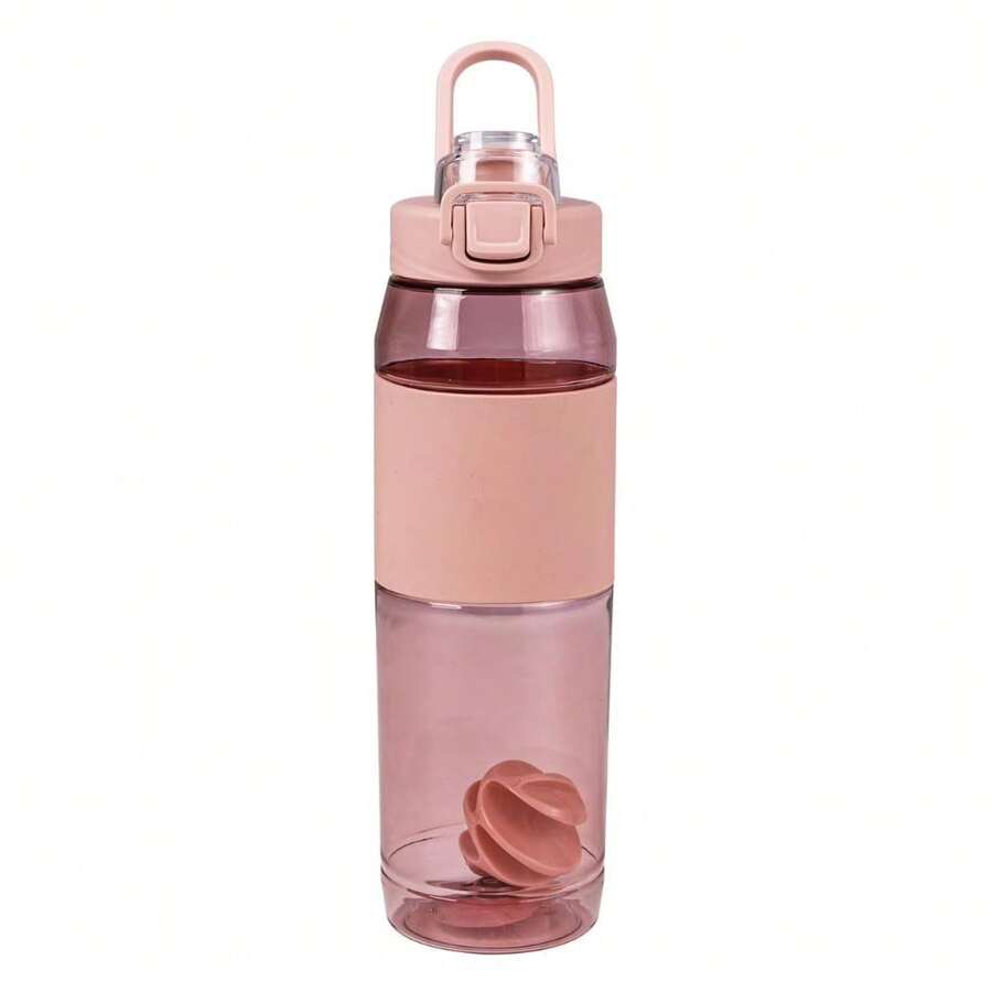 32oz Tritan Water Bottle With Infuser Ball Leak Proof Pink Shaker Bottle - 1 - 查看 1