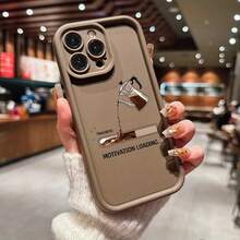 La funda del teléfono está diseñada con bambú marrón y una barra de progreso de café.Es una funda de protección para teléfono personalizada, elegante y sencilla, con diseño a prueba de golpes y anticaídas, resistente a las manchas y duradera, adecuada para  17/17 Pro/17 Pro Max/17 Air/ 16/16 Pro/16 Pro Max/16 Plus/ 15/15 Pro Max/15 Pro/15 Plus/ 14/14 Pro/14 Plus/14 Pro Max/ 13/13 Pro/13 Pro Max/12/12 Pro/12 Pro Max/11/11 Pro/11 Pro Max/XR/X/XS/XS Max. Es el regalo de cumpleaños perfecto para novias, novios, esposos, esposas, amigos o para uno mismo, innovador y a la moda, adecuado tanto para hombres como para mujeres.Hecho de TPU suave para protección.Estuche de café Max, estuche de café móvil, estuche para teléfono móvil - Marrón 2853 - Ver 2