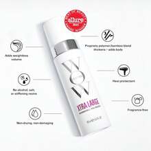 195 MlCOLORWOW Xtra Large Bombshell Volumizer – New Alcohol-Free Technology For Lasting Volume And Thickness - White - View 2