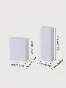 Suede Rubber Eraser, Used For Cleaning Shoes, Removing Worn Marks On Painted Or Mesh Sneakers, Dry Cleaning, Stain Removal, Polishing, Suitable For Suede, Nubuck, Velvet, Sneakers, Leather Shoes, Travel Essential, School Supplies, Back To School - Multicolor - View 9