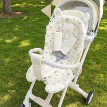 Infant Stroller Pad, Corduroy Fabric, Anti-Slip, Thick & Warm, Comforting, Cold-Proof Cotton Pad, Suitable For Autumn/Winter Outdoor Use